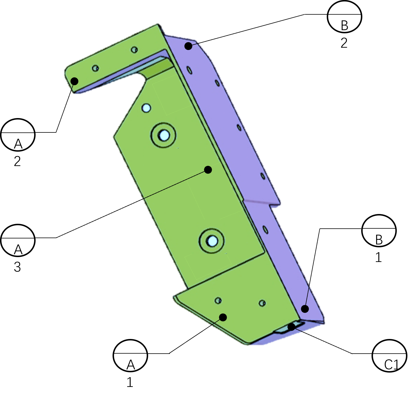 DTAS尺寸公差分析尺寸链计算软件基准目标的意义与价值：公差仿真尺寸链计算实战案例国产DTAS3D(图1)